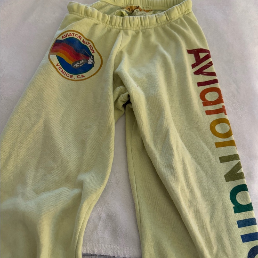 Aviator Nation Yellow Sweatpants
